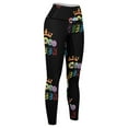 thumbnail image 6 of Bingo Balls Bingo Queen Gift Leggings gym's clothing woman gym sports tennis for Womens Leggings, 6 of 6