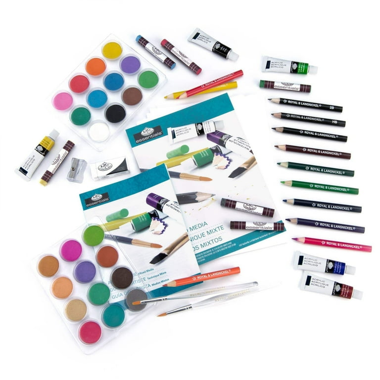 Royal & Langnickel Mixed Media Art Set - 74pc - Walmart.com