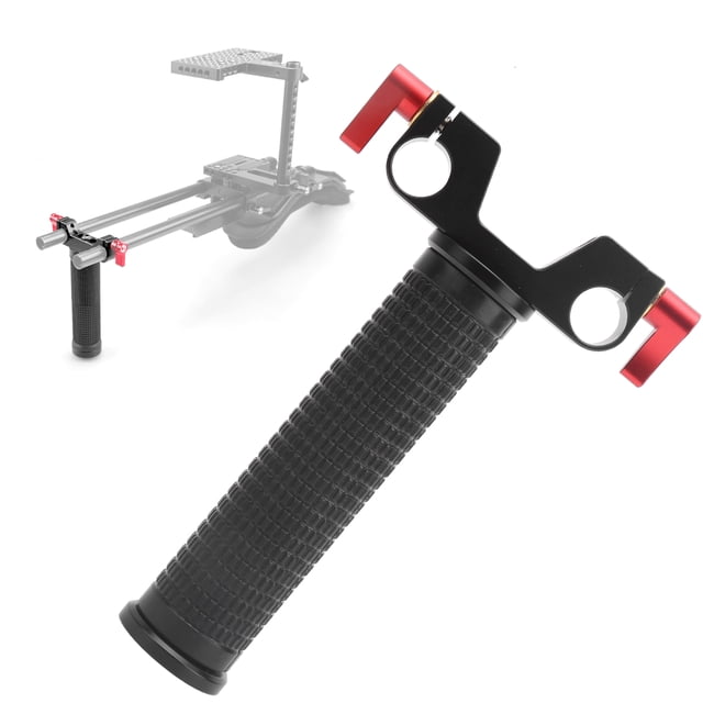 Plataforma de Hombro DSLR, Hombro Multifunció de 15 mm de Varilla DSLR muchos de Aleació de aluminio Portátil para Riel de Guía de 15 mm/0.6 Pulgadas