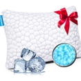 thumbnail image 1 of Almohada SUPA MODERN de espuma viscoelástica ajustable con enfriamiento, tamaño estándar, 1 of 8