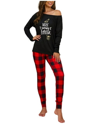 Womens Plus Size Christmas Pajamas