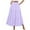 Purple, variant on Bovxnpu Plus Size Skirts For Women, Women’s Summer Boho Flowy Tiered A-Line Maxi Skirt, Women Summer Long Skirt High Waist Flowing Skirt With Pockets XL