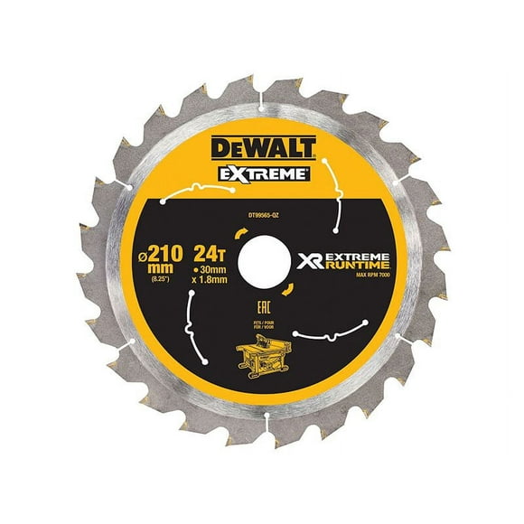 DEWALT - XR FlexVolt Table Saw Blade 210 x 30mm x 24T