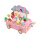 thumbnail image 4 of Juego de helados de madera para niños, juego de comida, juguete para aprender helados en edad preescolar rosa, 4 of 9