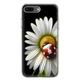 thumbnail image 1 of MUNDAZE Apple iPhone 7/8 Plus Cute White Daisy Red Ladybug Double Layer Phone Case Cover, 1 of 5
