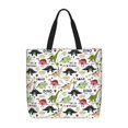 thumbnail image 1 of Balery Dinosaur Bolsa de Mano para Mujeres con Cremallera, Bolsa de Gimnasio con Compartimentos, Bolsa para Laptop, Bolsa para Trabajo, 1 of 7