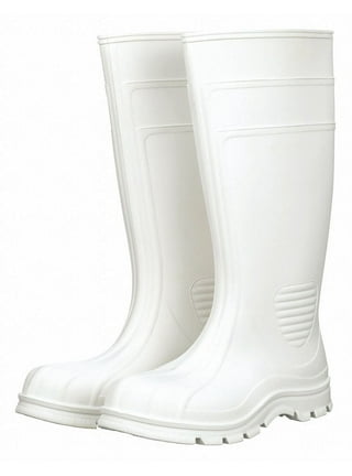 Mens white rain boots shop