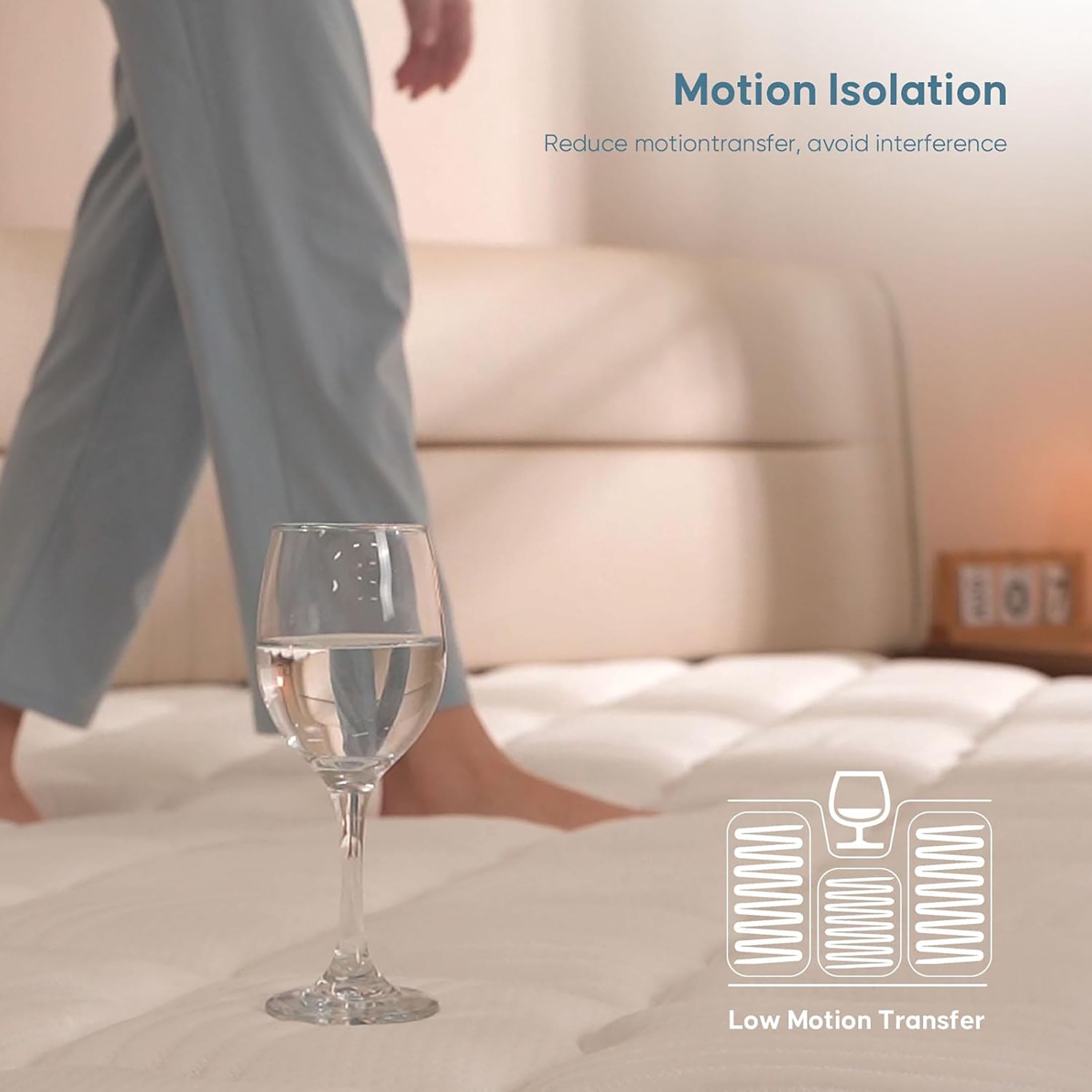 SeVietra Queen Mattress 12 inch, Adult Hybrid Mattresses in a Box, Pocket Springs, Medium Firm and Breathable Comfort