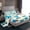 White Blue 02, variant on Homewish Yellow Car Truck Bed Sheets for Kids, Cartoon Vehicle King Sheets, Funny Dinosaur Car Sheet Set, Lightweight Room Decor, 4 Pieces