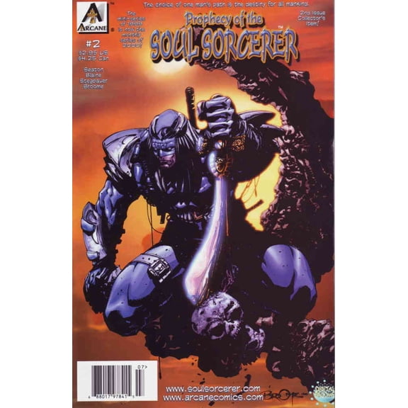 Prophecy of the Soul Sorcerer (Vol. 2) #2 VF ; Arcane Comic Book