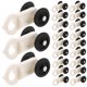 thumbnail image 2 of 50pcs Plastic Curtain Track Gliders with Hooks – Heavy Duty Silent Pulley System for Sheer & Blackout Curtains – Easy Installation for Home & Office, 2 of 4