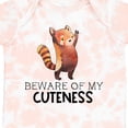 thumbnail image 4 of Inktastic Beware of My Cuteness Cute Red Panda Boys or Girls Baby Bodysuit, 4 of 5