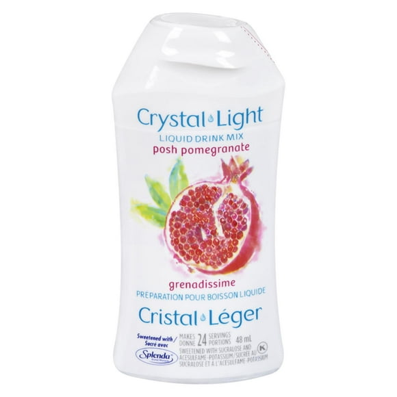 Crystal Light Liquid Drink Mix, Posh Pomegranate, 48mL