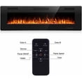 thumbnail image 3 of Chimenea eléctrica Antarctic Star de 68 pulgadas empotrada en la pared, 3 of 7
