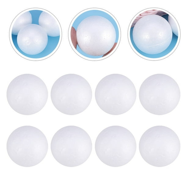 KAKOWELY Material Para Manualidades Bola De Espuma Ideal Para Pintura Y Proyectos DIY