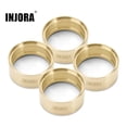 thumbnail image 4 of INJORA Brass Wheel Weights Inner Beadlock Rings Fit - 147g 2.2" Beadlock Wheel Rim for 1/10 RC Crawler Car Upgrade(4pcs), 4 of 9