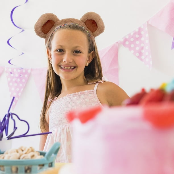 Juego De Diadema Y Cola De Oso Para Disfraces – Accesorios De Carnaval Y Cosplay Para Niños Y Adultos