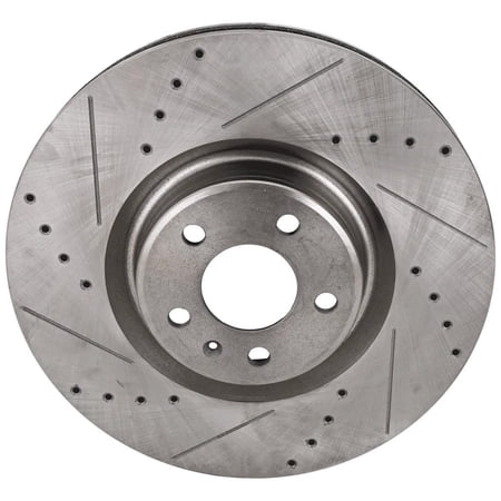 New Vented Brake Disc Compatible With Audi A7 Quattro Base 6 Cyl 3.0L A8 Quattro L 6 Cyl 3.0L A6 Quattro Sport 6 Cyl 3.0L 2012-2019 By 12133134 45586 850443 60073064 45586G 980939R