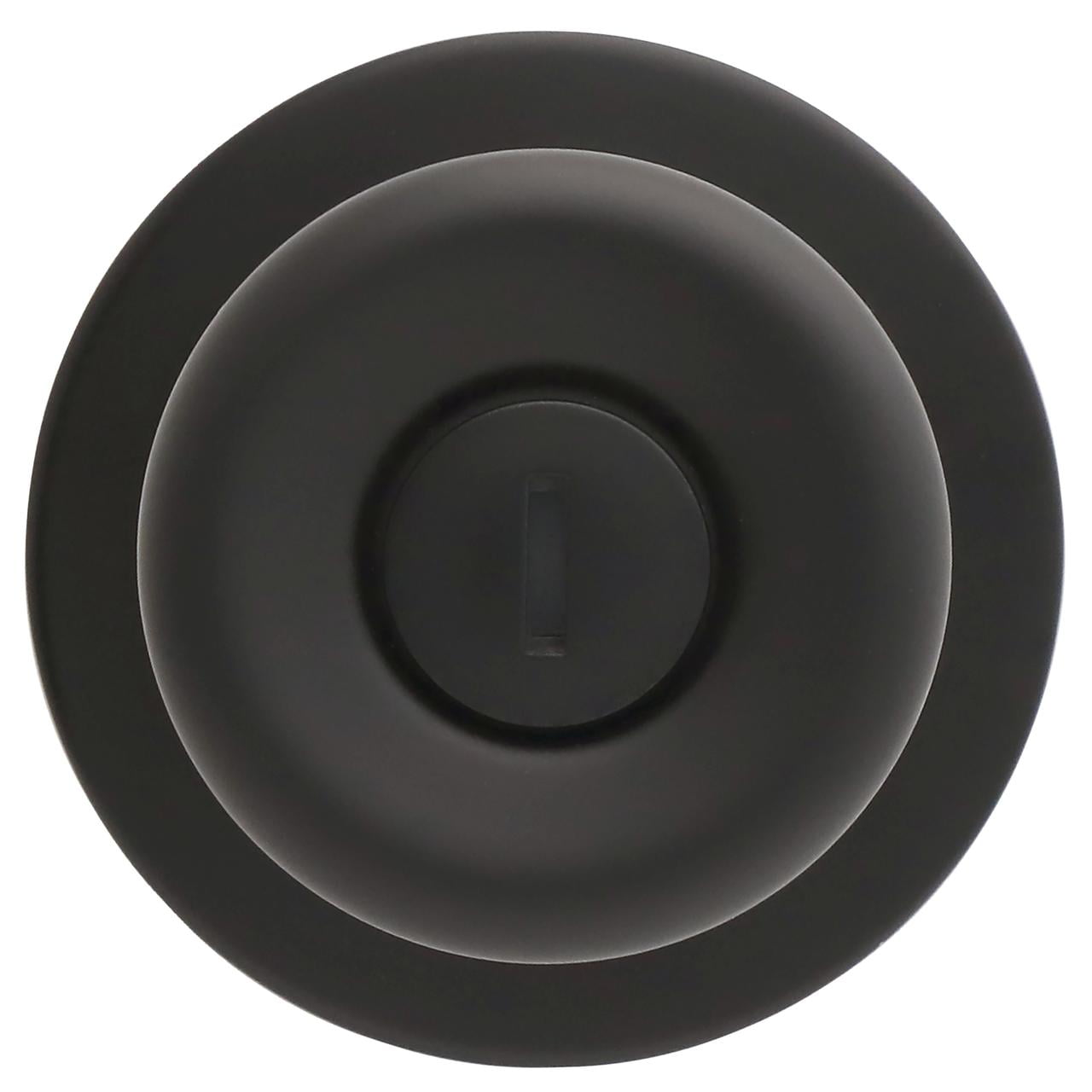 Lokhaus Privacy Tulip Doorknob Matte Black 2 Count
