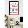 thumbnail image 3 of Hello Kitty: 25 Snack Time - Kitty Pancakes Wall Poster, 22.375" x 34" Framed, 3 of 4