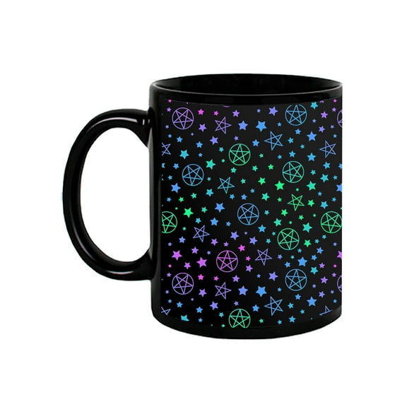 Neon Magic Pattern Mug - Image by Shutterstock,