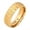 Gold, variant on Men's Women's Stainless Steel Trendy Tire Ring Personalized 6MM Double Arrowhead Titinium Wedding Band Gold Size 11