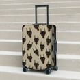 thumbnail image 5 of Uemuo Cute Black Dog Printed Washable Luggage Cover - Fashion Suitcase Protector Fits 18-32 Inch Luggage -, 5 of 9
