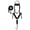 Black, variant on Horse Western 3-Piece Nylon Bridle Breast Collar Reins Tack Set 601J03BK-F