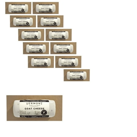 Vermont Creamery Honey Truffle Goat Cheese Log, 4OZ, 12 Pack