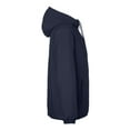 thumbnail image 6 of Harriton M73 Unisex Flex Twill Hooded Jacket-Dark Navy-3XL, 6 of 6