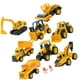 thumbnail image 3 of 8 piezas niños 1:64 excavadora de aleación juguete deslizante modelo de vehículo de construcción niños cumpleaños vacaciones regalo Inevent WJ3344-00, 3 of 7