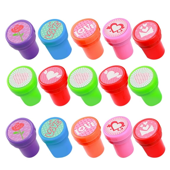 20 Pcs Self Inking Stamps Love Seal Child 3.50X2.50X2.50CM