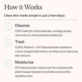 thumbnail image 4 of Kit de tratamiento para el acné MDacne Retinol 0,25% Ácido salicílico 0,5%, 4 of 9