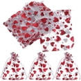 thumbnail image 1 of SHISUYAN 25Pcs Drawstring Bags Organza Bags Jewelry Storage Bags Decorative Gift Small Bags Wrapping Bags, 1 of 8