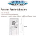 thumbnail image 4 of Shoreline Boat Pontoon Fender Adjuster SL40044 | 1/4 to 3/8 Inch (Pair), 4 of 4