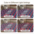 thumbnail image 7 of ODIKA Front Vintage Door Patriotic Motif Featuring Alternating Stripes Non-Slip Chair-Friendly for Dining Room, Basement, Large Office, 7 of 7