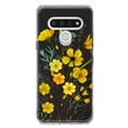 thumbnail image 1 of MUNDAZE LG Stylo 6 Yellow Summer Flowers Floral Shockproof Clear Hybrid Protective Phone Case Cover, 1 of 6