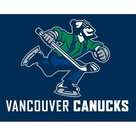 QIFEIHA Vancouver Canucks Johnny Canuck Flag 3x5 Pieds Bannière Drapeau