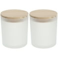 thumbnail image 6 of Sipeihong 2Pcs Round Glass Jars with Wood Lid - Kitchen Storage Containers, 6 of 10
