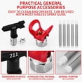 thumbnail image 3 of Pistola pulverizadora de pintura Airless de 3600 psi con protector de boquilla y kit, 3 of 6