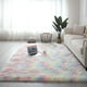 thumbnail image 2 of Alfombra de lana de seda con degradado para el hogar, alfombra completa para dormitorio, mesita de noche, sofá, manta antideslizante completa, 2 of 6