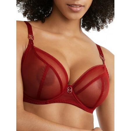 

Curvy Kate Womens Lifestyle Sheer Plunge Bra Style-CK5711