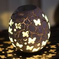 thumbnail image 4 of Lámpara de noche con cáscara de huevos de dinosaurio, lámpara de huevo de ganso LED recargable por USB con Control táctil, 4 of 6
