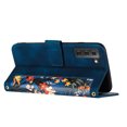 thumbnail image 3 of Compatible with Samsung Galaxy S21 FE 5G Vintage Flower Wallet Case Magnetic Closure Cover with Card Slots, 3 of 5