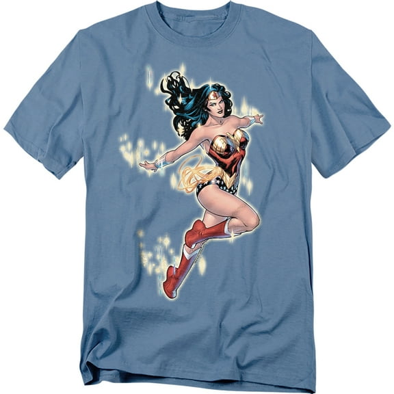 Jla Simple Wonder Officially Licensed Adult T Shirt