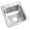 Stainless Steel, variant on Dayton Stainless Steel 25" x 19" x 6-5/16", Equal Double Bowl Drop-in Sink, 3 Hole