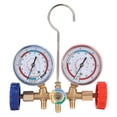 thumbnail image 3 of Manómetro de diagnóstico de CA, herramientas de aire acondicionado refrigerante, herramientas de aire acondicionado refrigerante, manguera de recarga de refrigerante, rendimiento de primera, 3 of 9