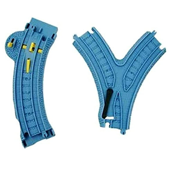 Thomas & Friends Replacement Parts for Rails Bridge Drop Risky Rails Bridge Drop W3542 - Replacement Blue Tracks