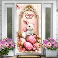 thumbnail image 6 of Eespoir Elegant Happy Easter Door, Bunny And Eggs Decor, Springtime Door Display, For Easter Holiday Decor, Charming Design(A), 6 of 6