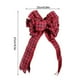 thumbnail image 5 of Naiovety Árbol de Navidad Bowknot Adornos de habitación multiusos Suministros para fiestas Red Plaid Bowknots Decor Props Festival Ornament Kits de decoración para fiestas, 5 of 6